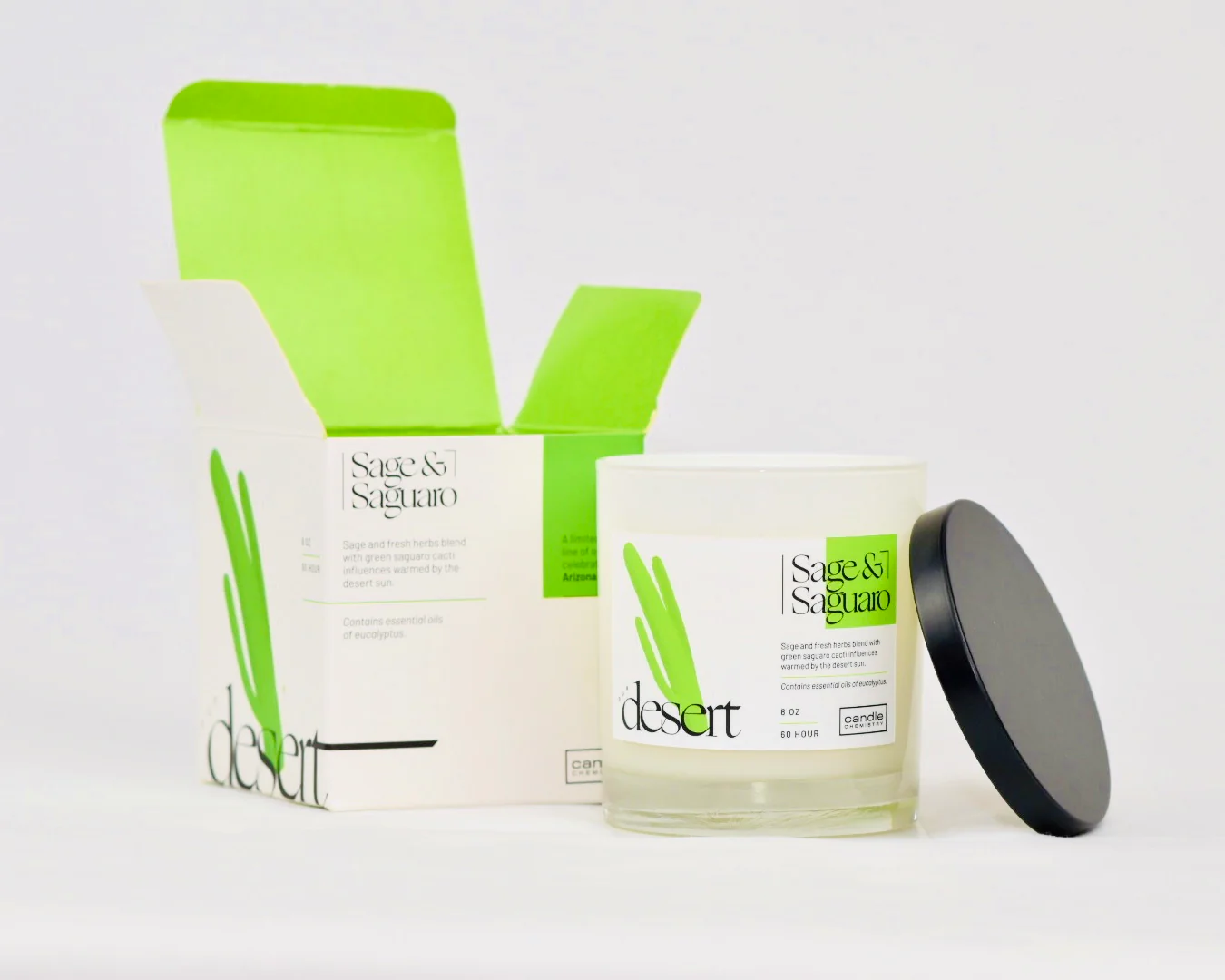 8oz “Our Desert” Wholesale Soy Wax Candles (Qty 24) - Image 4