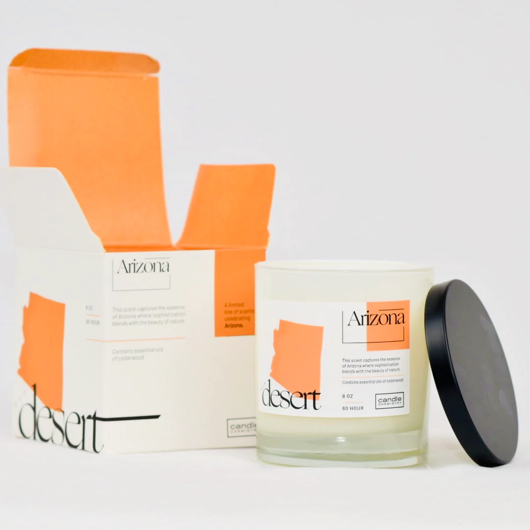 8oz “Our Desert” Wholesale Soy Wax Candles (Qty 24) - Image 6