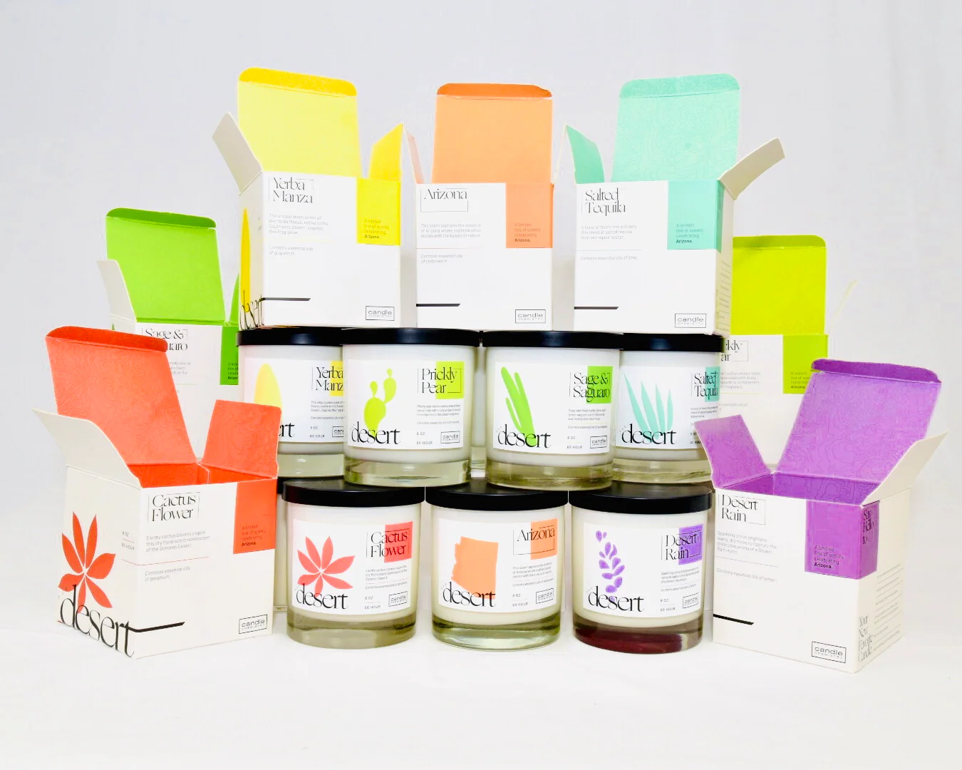 Single Scent Soy Wax Candles