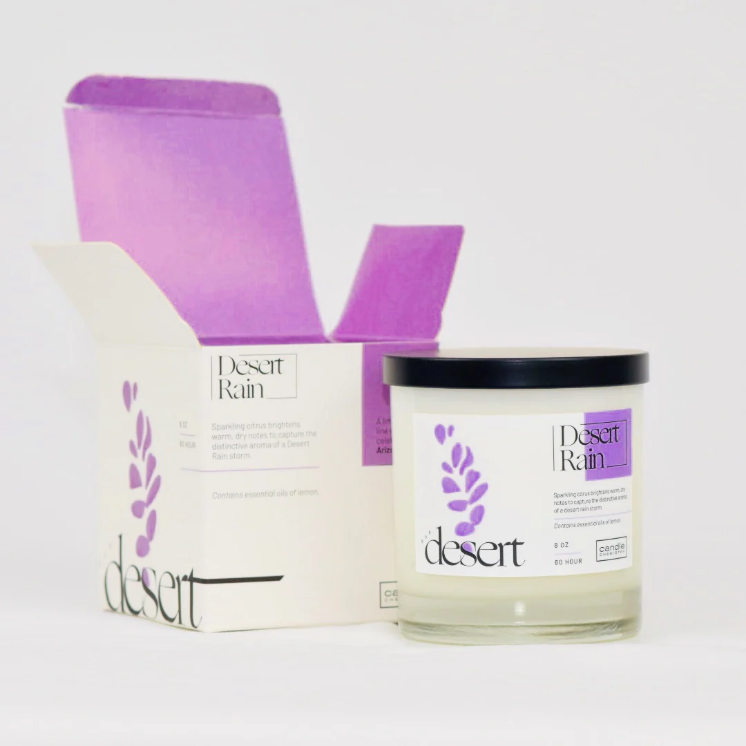 8oz “Our Desert” Soy Wax Candles - Image 3