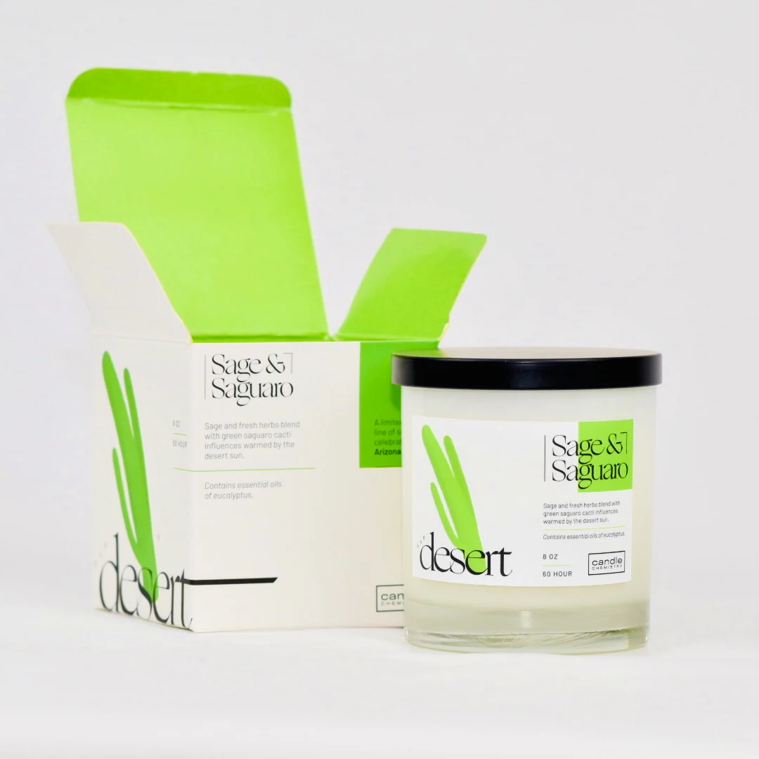 8oz “Our Desert” Soy Wax Candles - Image 7