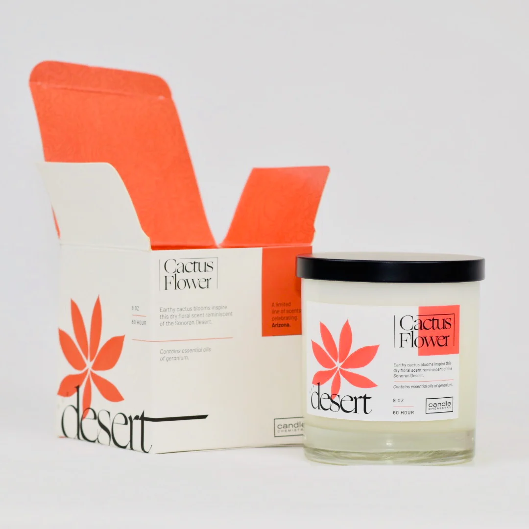 8oz “Our Desert” Soy Wax Candles - Image 8